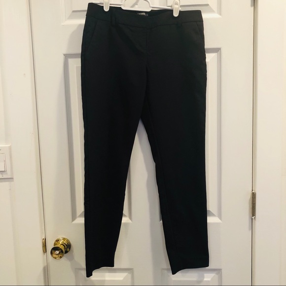 Express Pants - Express 2R Ankle Black Columnist Dress Pants EUC